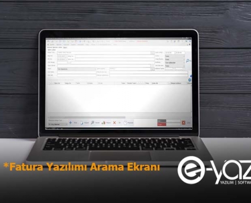 Fatura Yazılımı Arama Ekranı