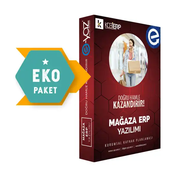 EKO Paket Mağaza ERP Yazılımı